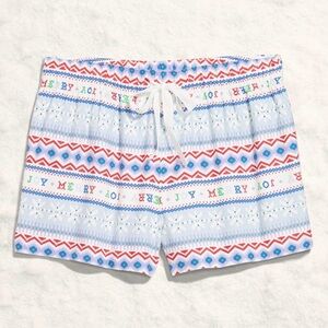 Old Navy Multicolor Patterned Sleep Shorts